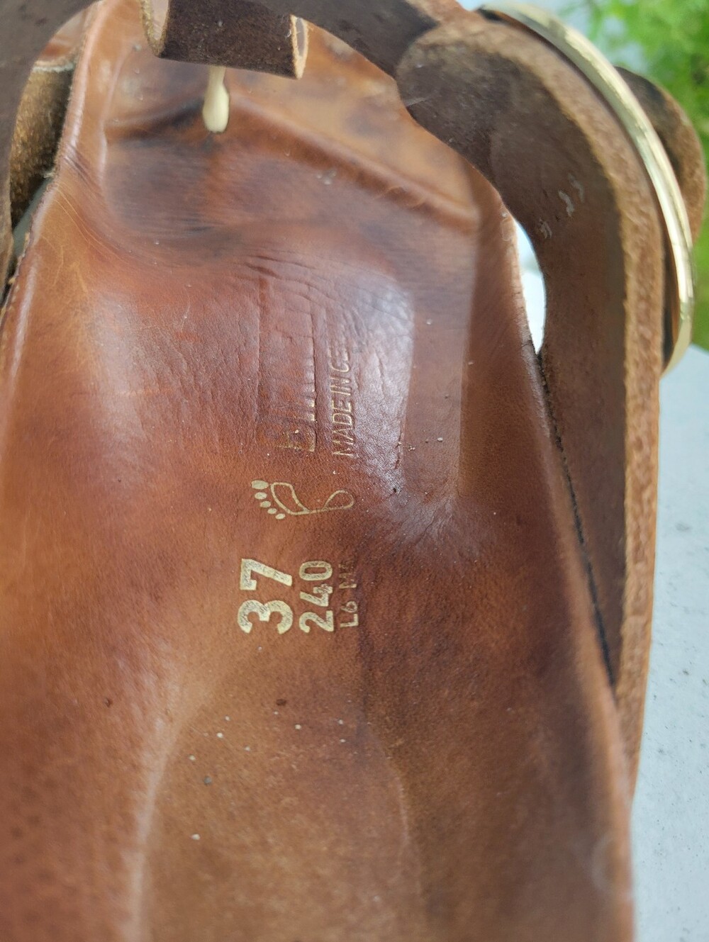 BIRKINSTOCK, Gizeh Size 37 (US 6 to 6.5), color-Brown - Picture 2 of 10